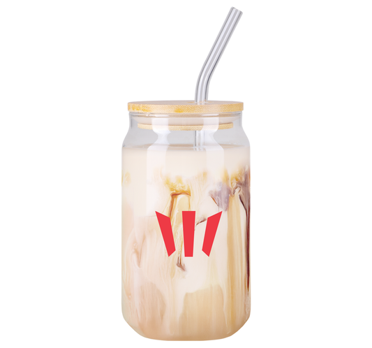 Grupo - 16 oz Glass and Bamboo Tumbler